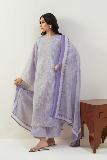 Xenia Formals | Namah Lawn 26 | AMZIN - Formal Dress - available at Maria Faisal in UK and USA.