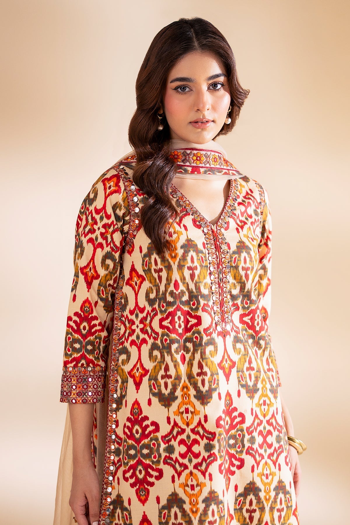 Charizma | Festive Edit | CNP-6-223 - Luxury Dress - available at Maria Faisal in UK and USA.