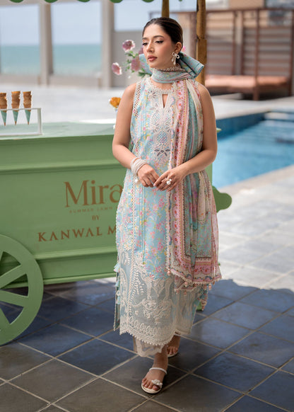 Kanwal Malik | Mira Summer Lawn 26 | Tiya - Luxury Dress - available at Maria Faisal in UK and USA.