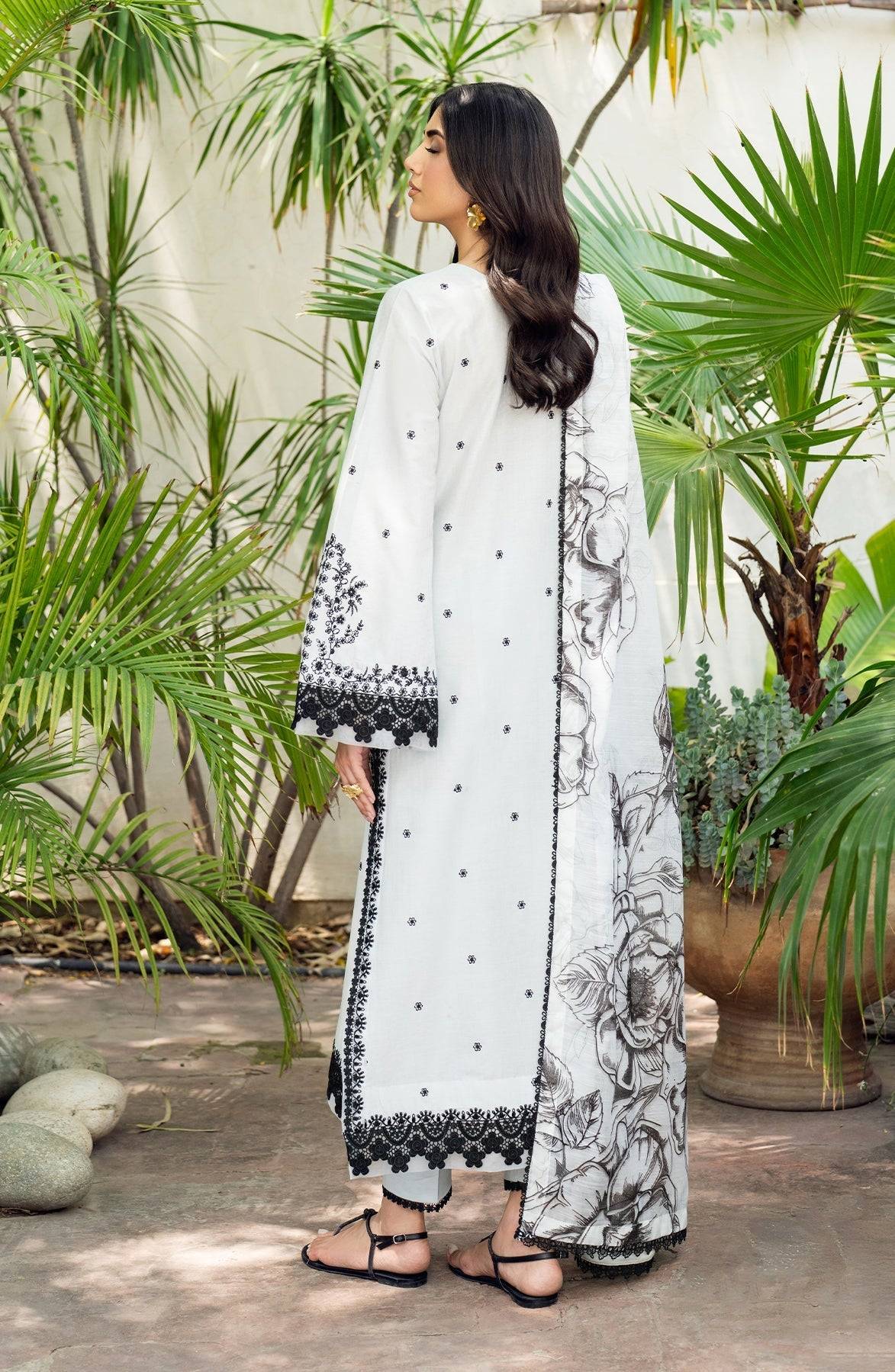 Zarif | Nura Textured Lawn 25 | REEHA by Maria Faisal - Registered Vendor of : Zarif - type : Ladies Clothes - 100% original wedding dresses