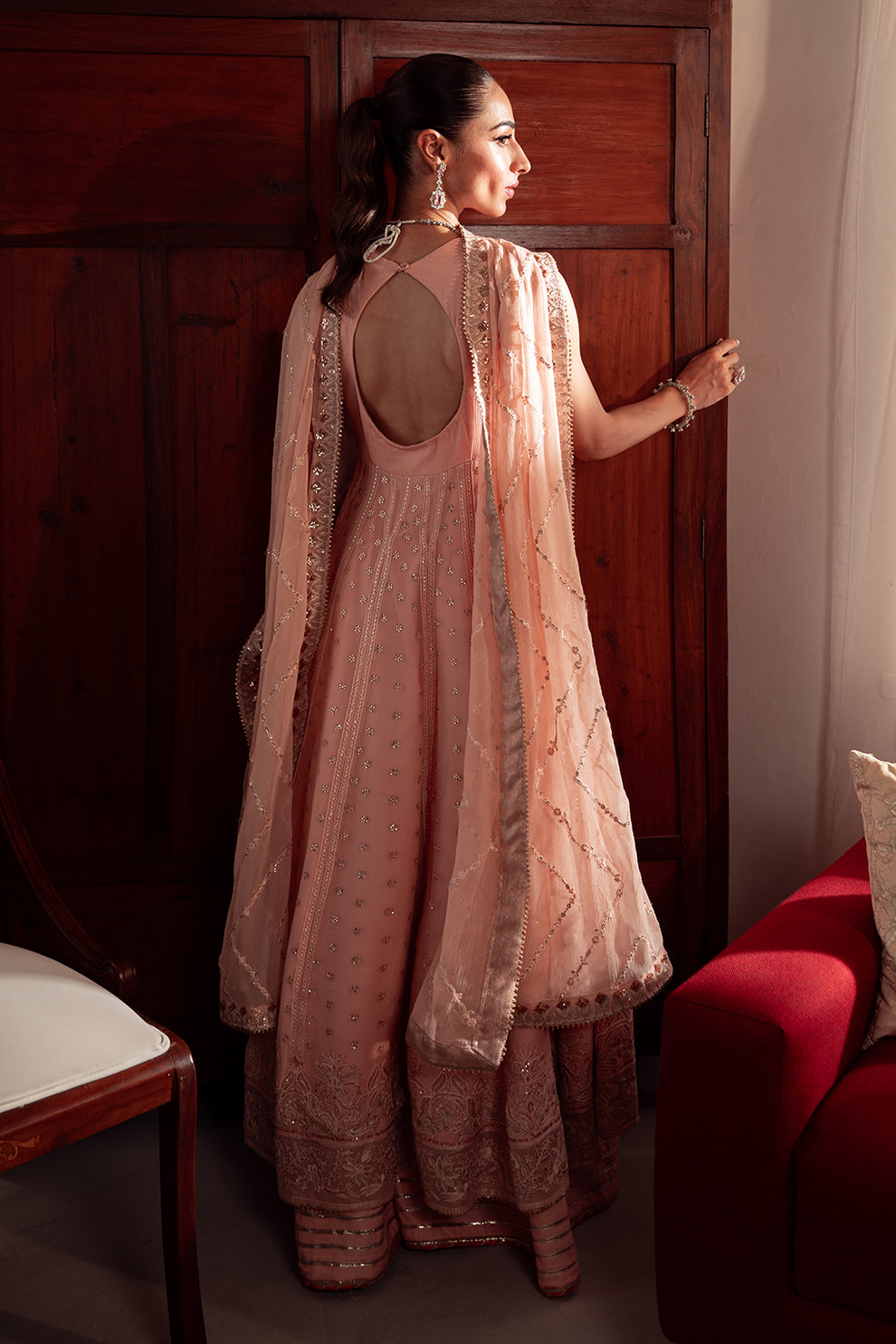 Neeshay | Dastaan Luxury Chiffon | Mehrbano - Wedding Dress - Maria Faisal