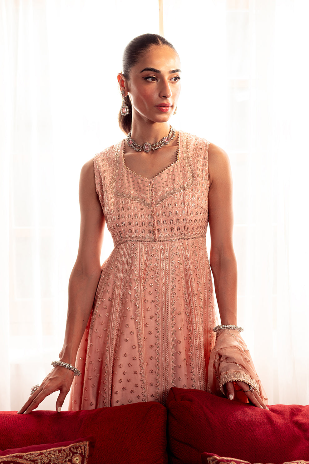 Neeshay | Dastaan Luxury Chiffon | Mehrbano - Wedding Dress - Maria Faisal