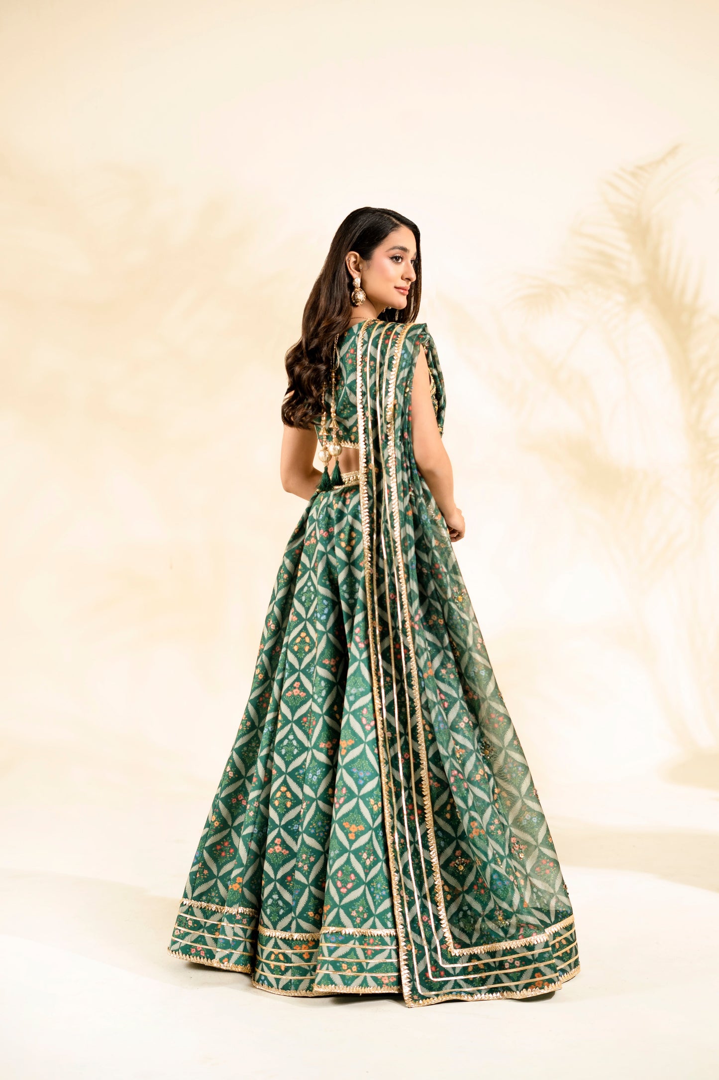 Faiza Faisal | Elara Luxury Pret | DREAMY GREEN - Luxury Dress - available at Maria Faisal in UK and USA.