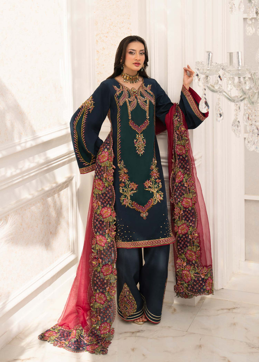 Jamnii | The Aura | Merlin by Maria Faisal - Registered Vendor of : Jamnii - type : Ladies Clothes - 100% original wedding dresses