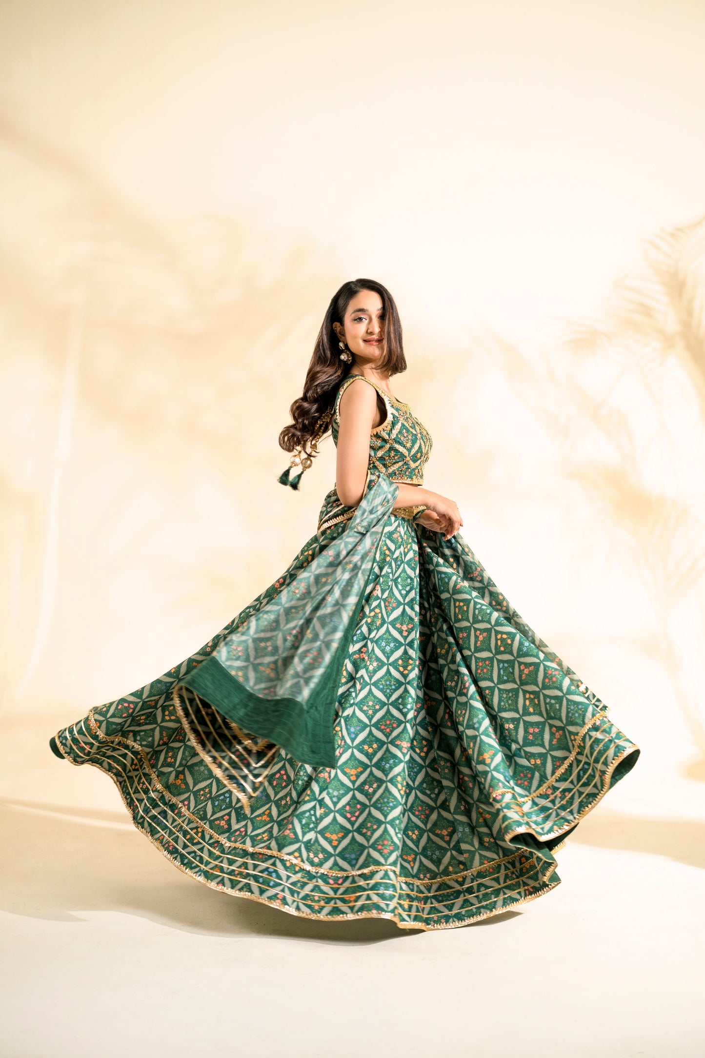 Faiza Faisal | Elara Luxury Pret | DREAMY GREEN - Luxury Dress - available at Maria Faisal in UK and USA.