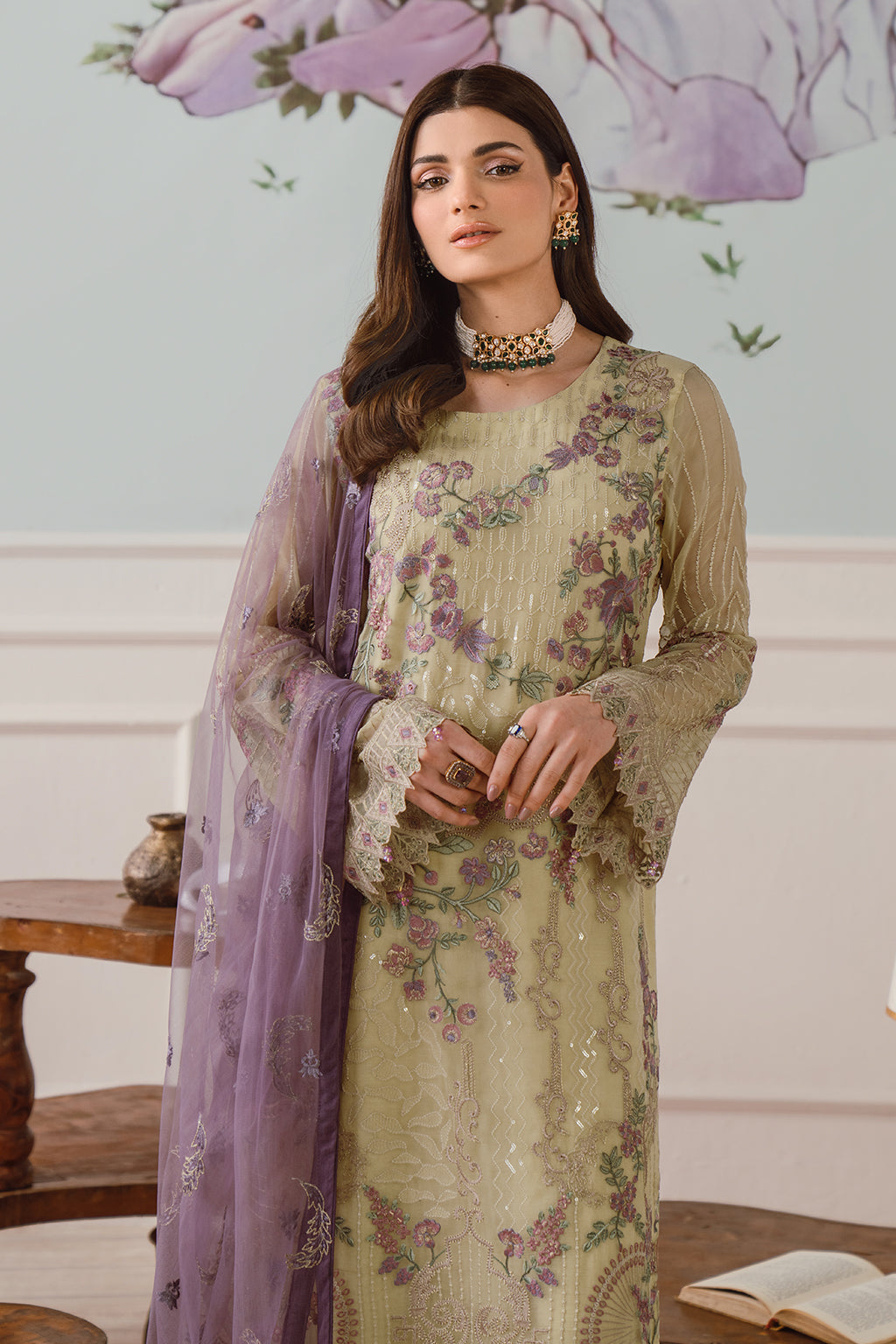 Ramsha | Ramsha Collection | F-2512 - Ladies Clothes - Maria Faisal