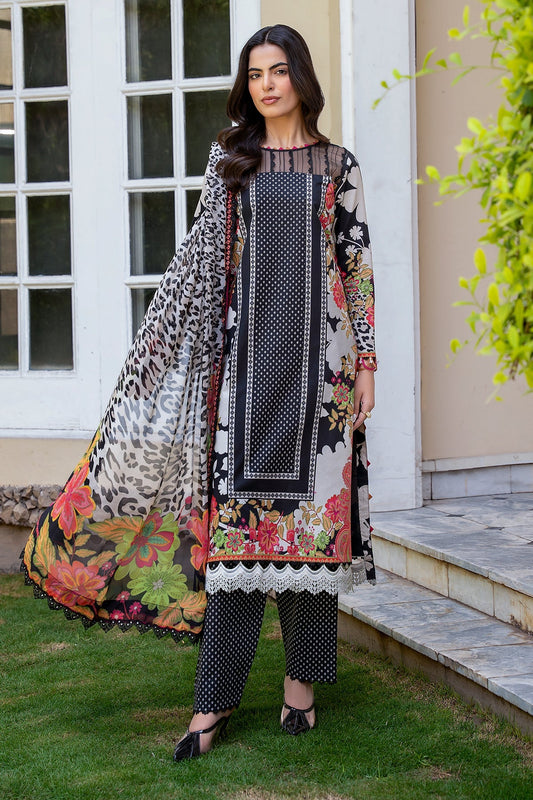 Charizma | C Print Lawn | CP6-21 - Luxury Dress - available at Maria Faisal in UK and USA.