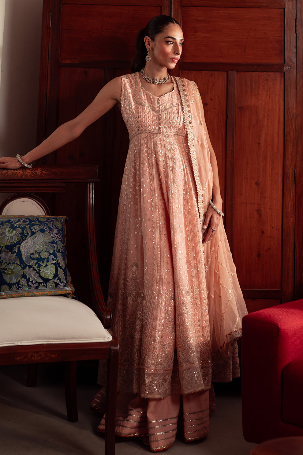 Neeshay | Dastaan Luxury Chiffon | Mehrbano - Wedding Dress - Maria Faisal