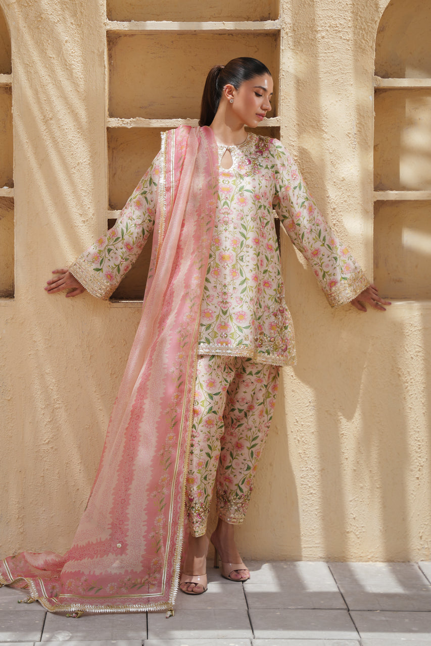 Sania Maskatiya | Eid ul Adha Edit | Syra - Luxury Dress - available at Maria Faisal in UK and USA.