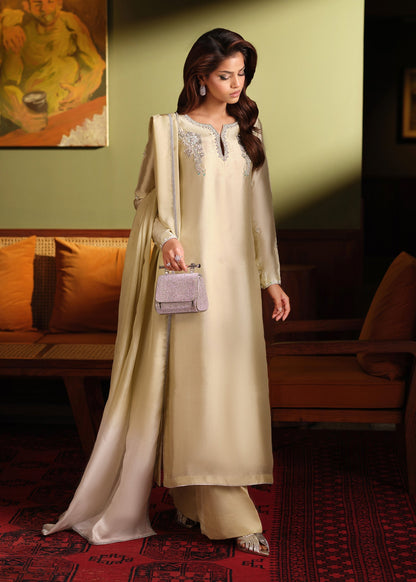 Mahum Asad | Private Hour | Pomelle - Formal Dress - available at Maria Faisal in UK and USA.