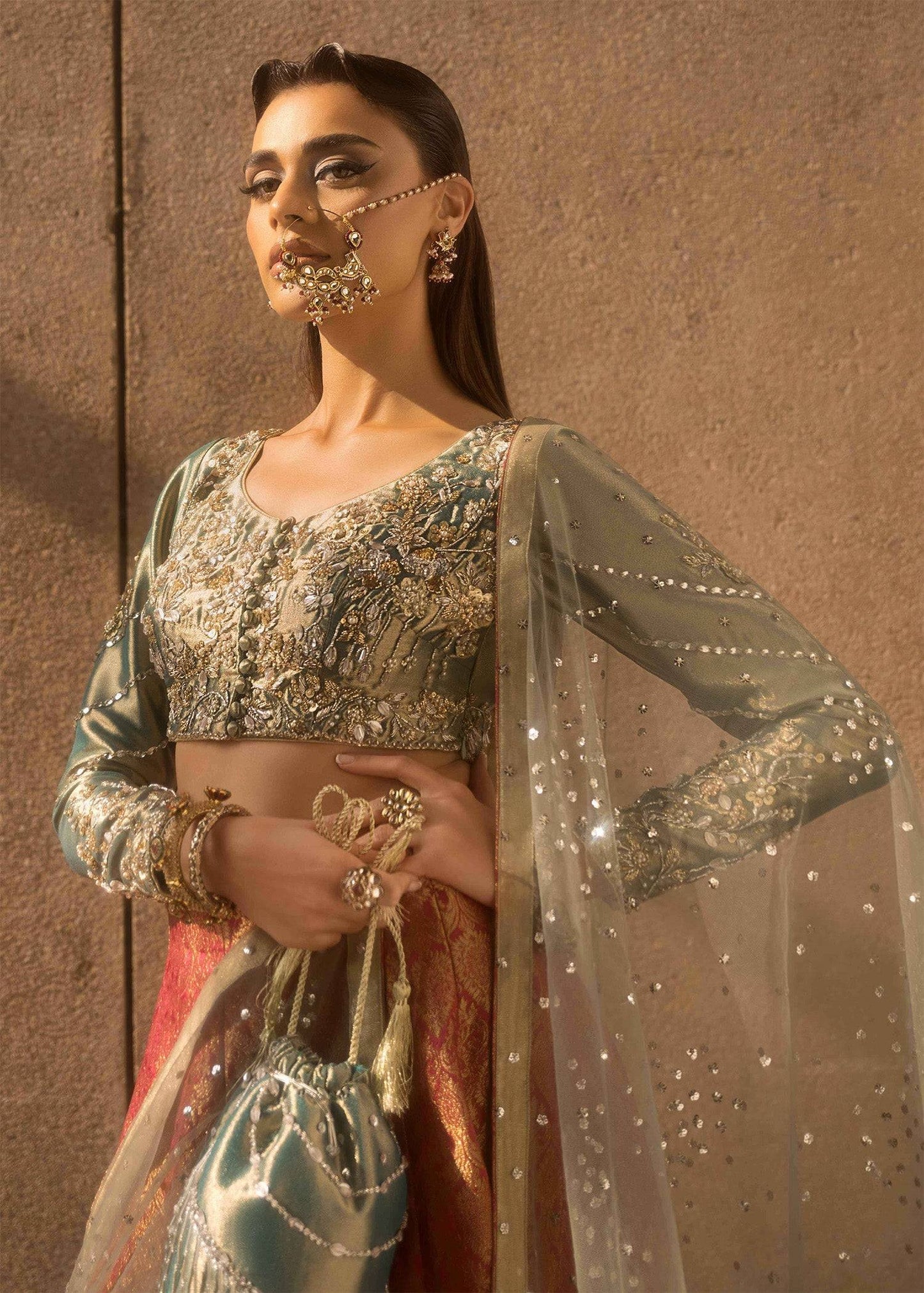 Mahum Asad | Dream a Little Dream of Me | Glitter by Maria Faisal - Registered Vendor of : Mahum Asad - type : Ladies Clothes - 100% original wedding dresses