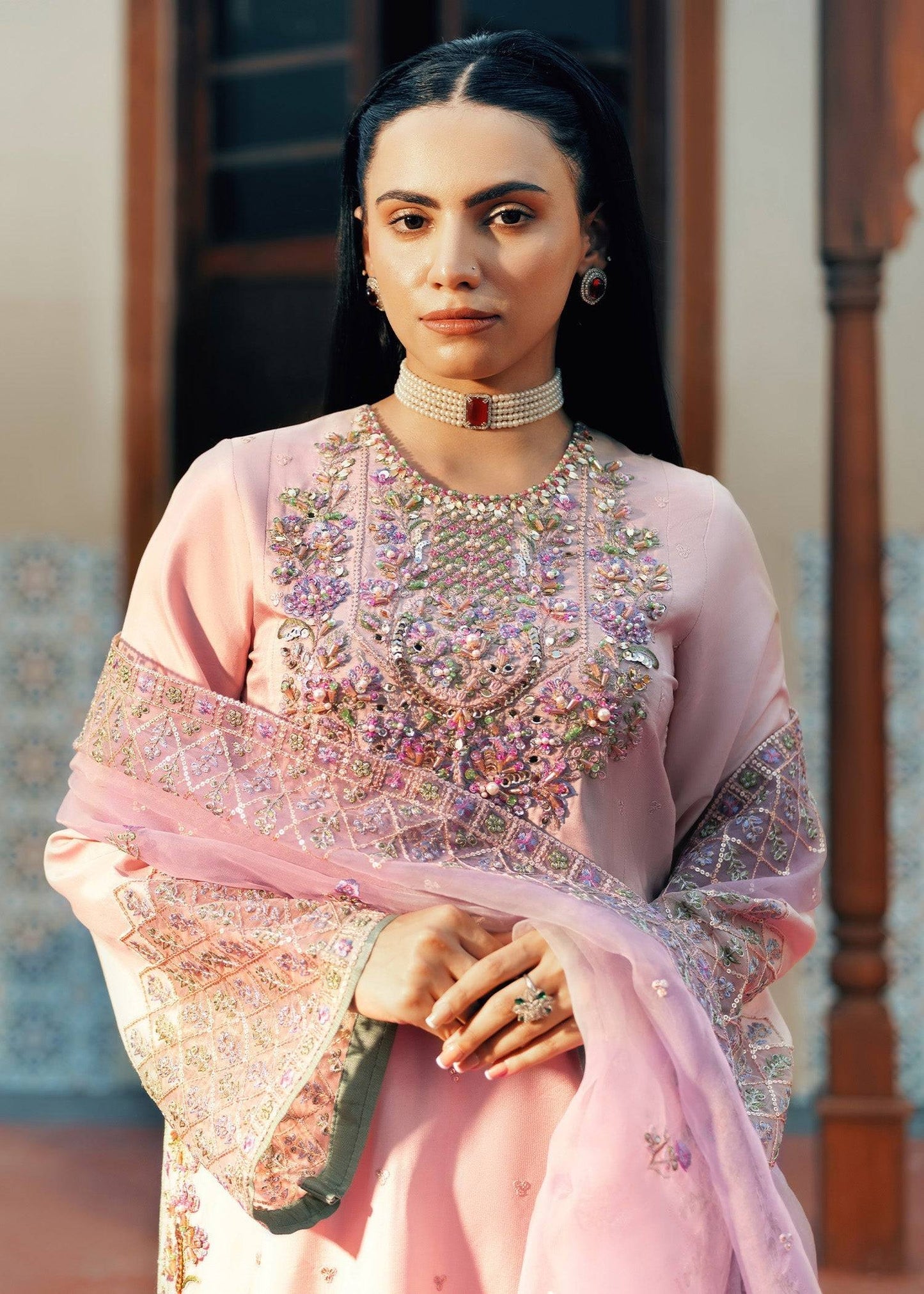 Jamnii | Noor e Nazakat | Noor-e-Khusboo by Maria Faisal - Registered Vendor of : Jamnii - type : Ladies Clothes - 100% original wedding dresses