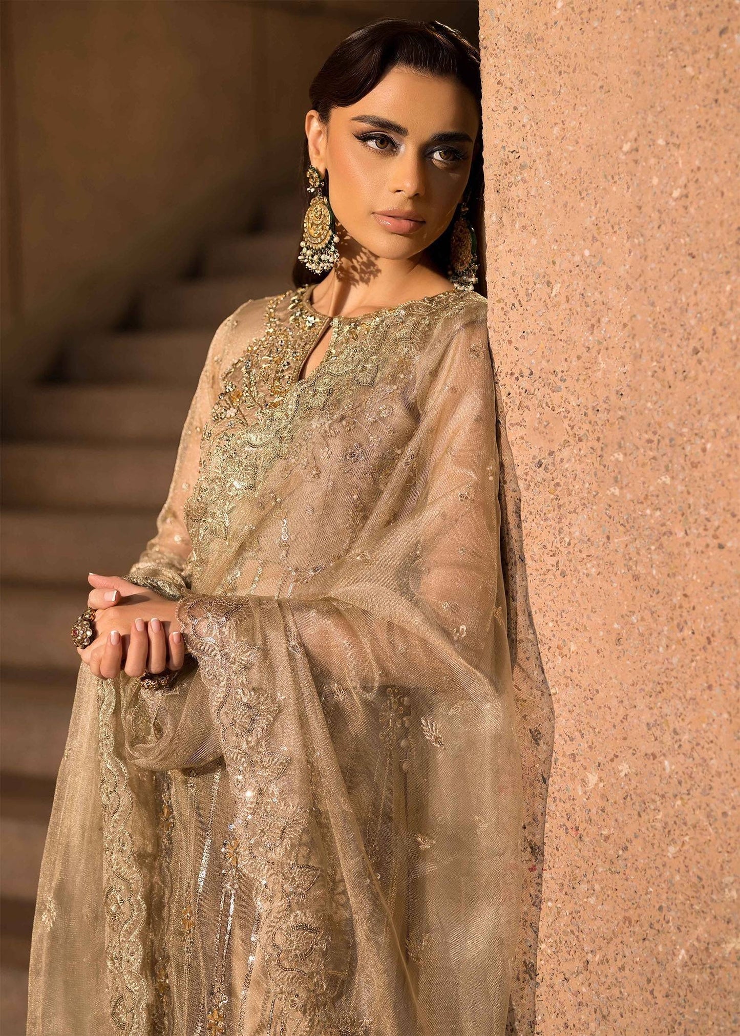 Mahum Asad | Dream a Little Dream of Me | Shimmer by Maria Faisal - Registered Vendor of : Mahum Asad - type : Ladies Clothes - 100% original wedding dresses