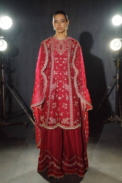 Nyra | Silk Pret A Porter 25 | Rosette by Maria Faisal - Registered Vendor of : Nyra - type : Ladies Clothes - 100% original wedding dresses