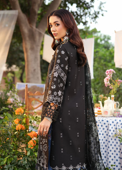 Zarizaa | Echelon Lawn | MIDNIGHT - Ladies Clothes - Maria Faisal