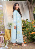 Zarizaa | Echelon Lawn | AZURE - Ladies Clothes - Maria Faisal