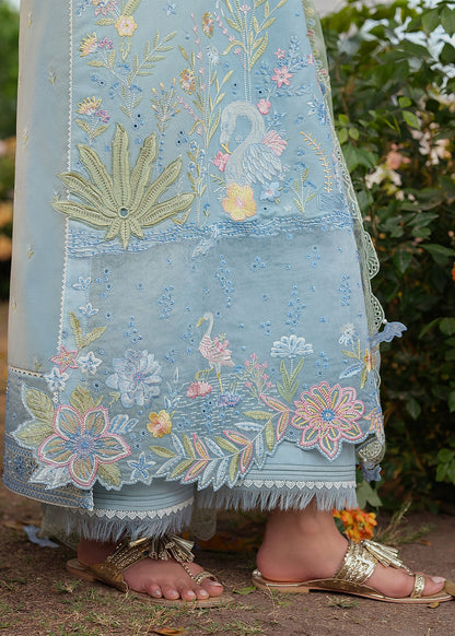 Zarizaa | Echelon Lawn | AZURE - Ladies Clothes - Maria Faisal