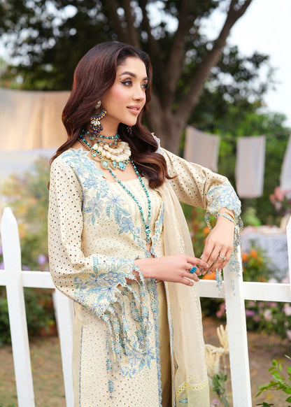 Zarizaa | Echelon Lawn | LAGOON - Ladies Clothes - Maria Faisal