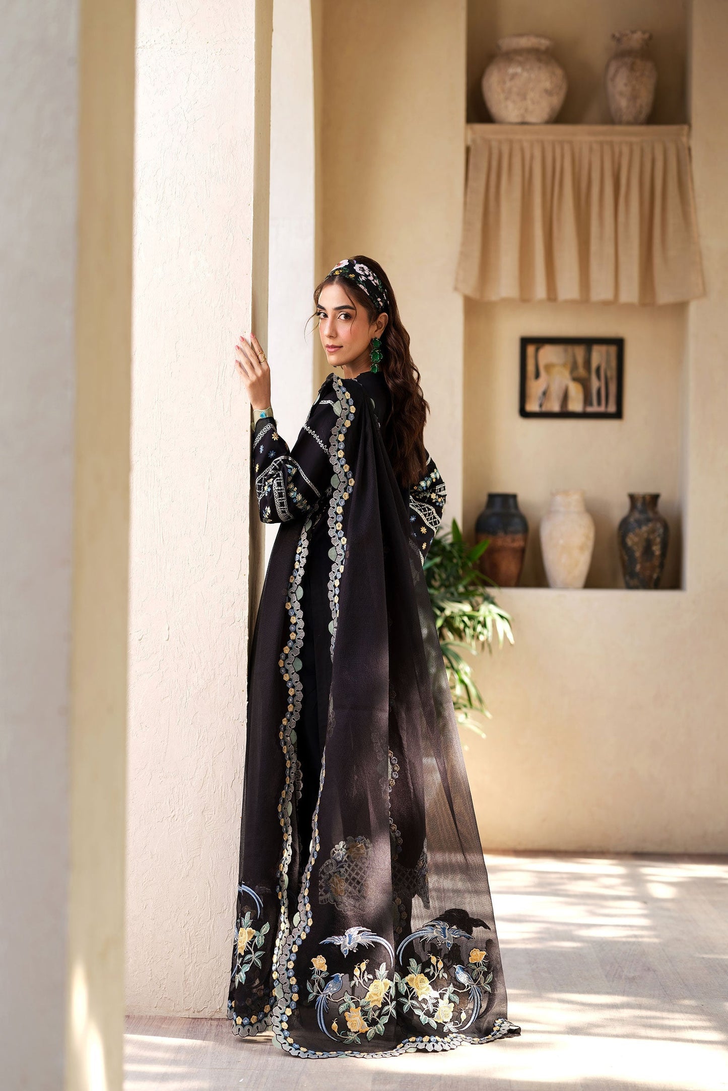 Maryam Hussain | Luxury Lawn 25 | Dawn by Maria Faisal - Registered Vendor of : Maryam Hussain - type : Ladies Clothes - 100% original wedding dresses
