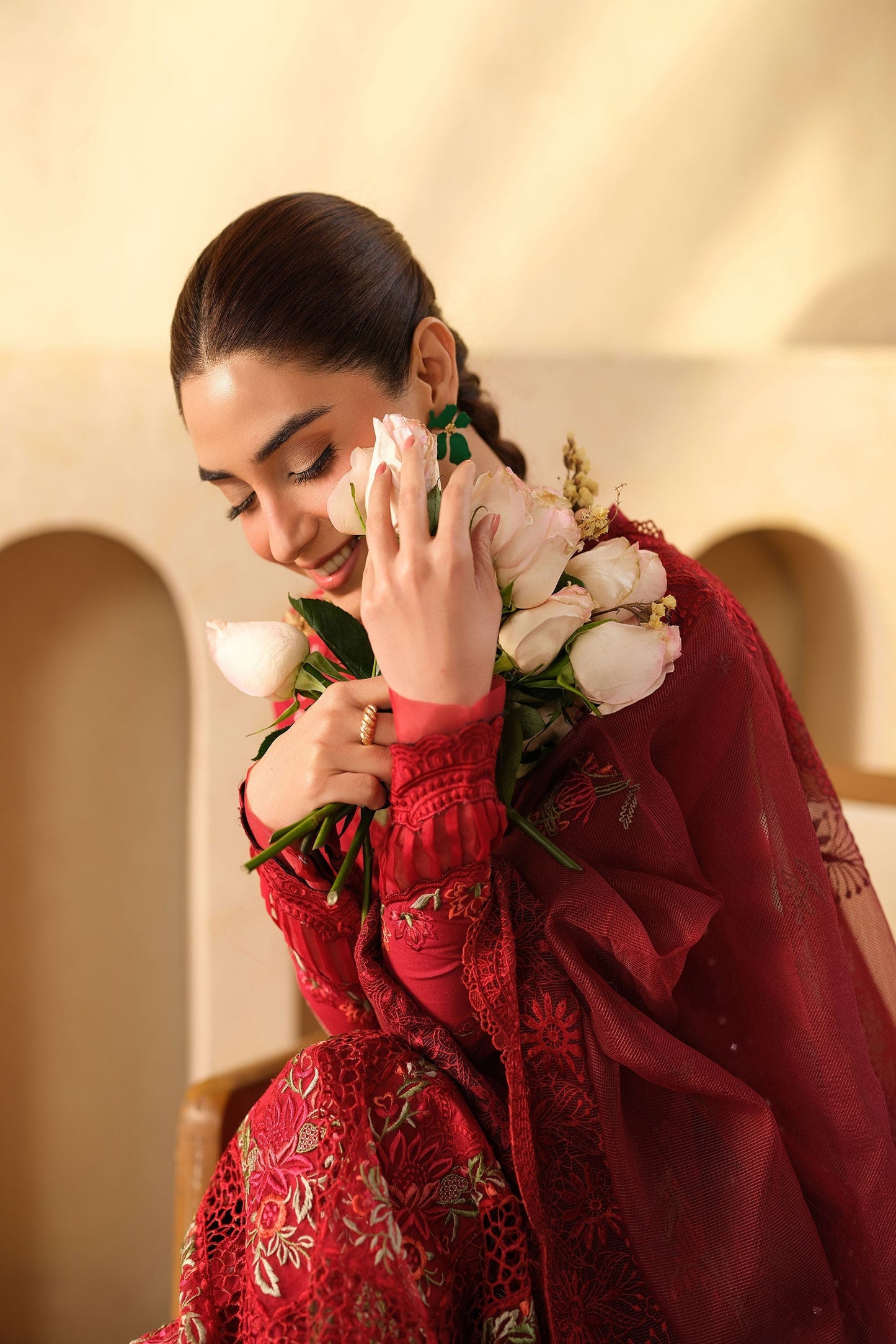 Maryam Hussain | Luxury Lawn 25 | Berry by Maria Faisal - Registered Vendor of : Maryam Hussain - type : Ladies Clothes - 100% original wedding dresses