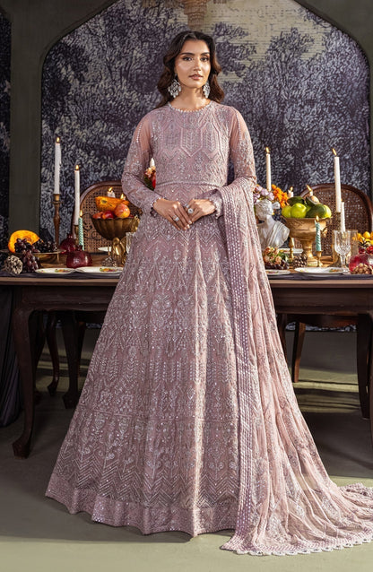 Zarif | Heritage Formals | ZHF 03 MERAKI - Designer Dress with Intricate embroidery and embellishments. Shop elegent wedding dress at Maria Faisal.