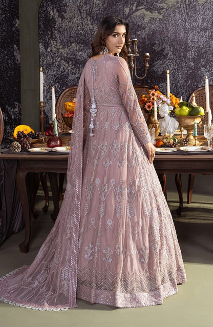 Zarif | Heritage Formals | ZHF 03 MERAKI - Designer Dress with Intricate embroidery and embellishments. Shop elegent wedding dress at Maria Faisal.