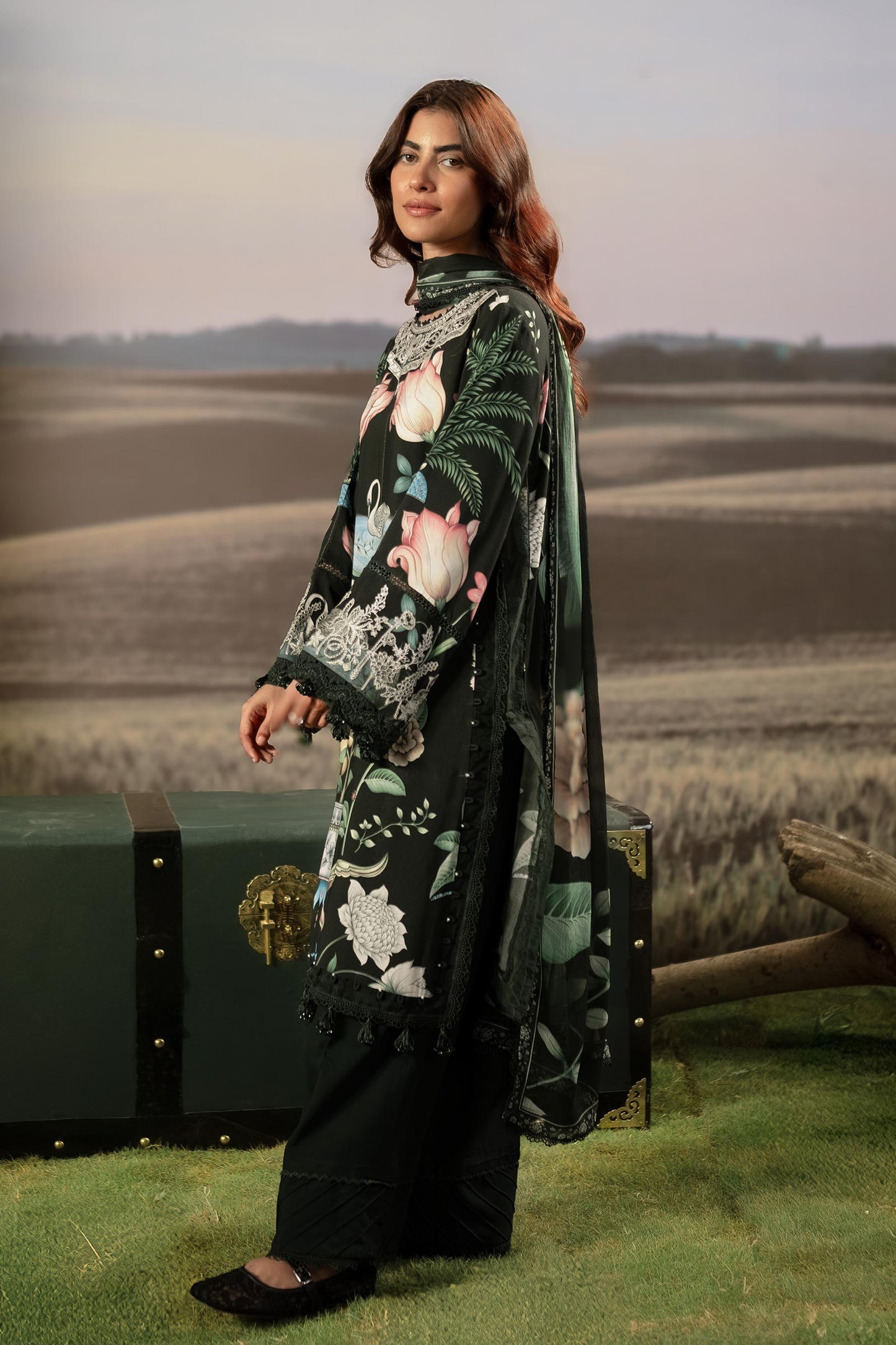 Maria B | Basics Winter 25 | MB-PFUS25-04A - Ladies Clothes - Maria Faisal