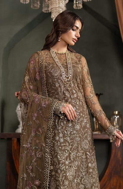 Zarif | Heritage Formals | ZHF 06 ZHALAY - Designer Dress with Intricate embroidery and embellishments. Shop elegent wedding dress at Maria Faisal.