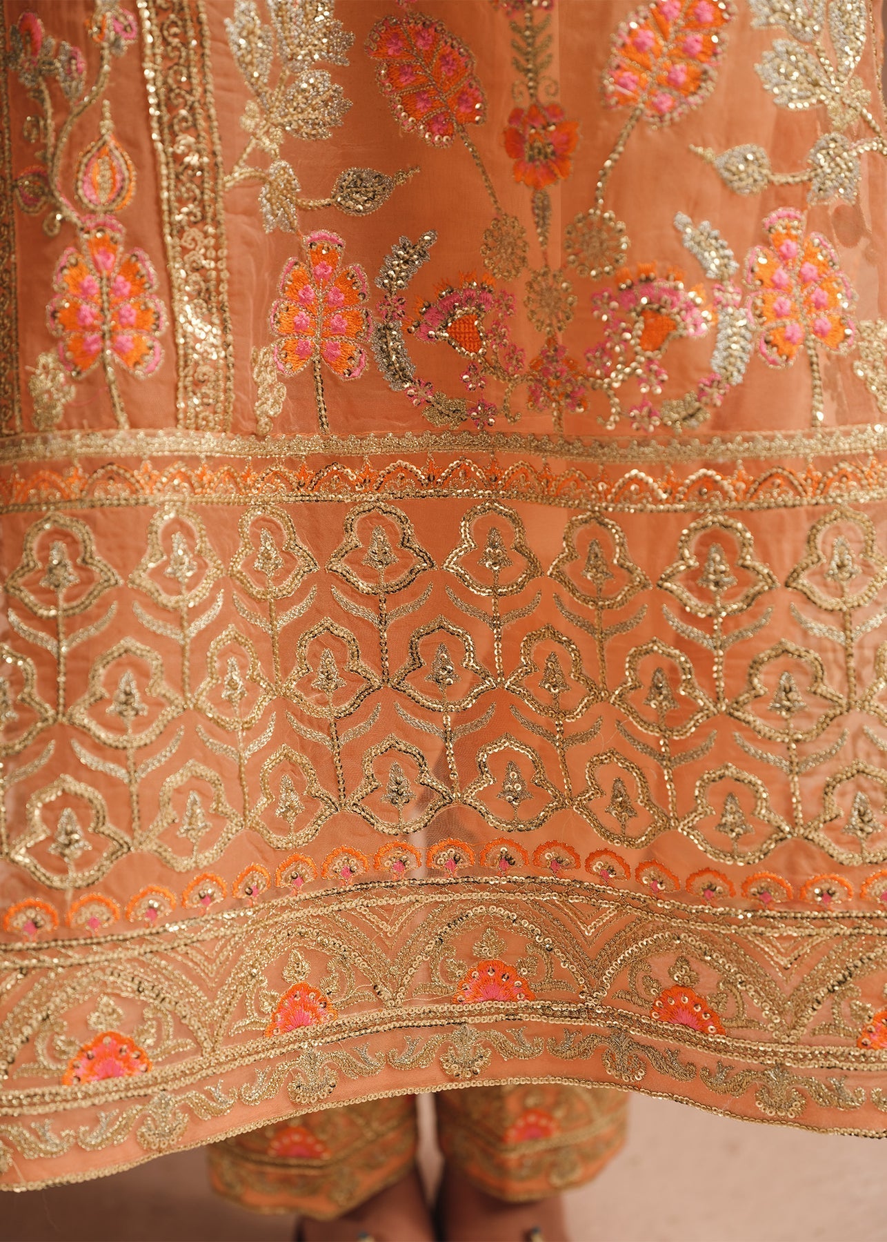 Ali Xeeshan | Prime Time | Rubab - Luxury Dress - available at Maria Faisal in UK and USA.