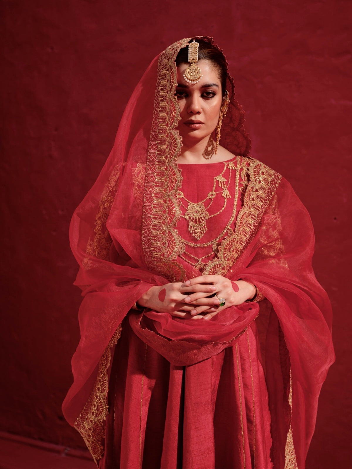 Erum Khan | Laal Rang | BABRA - Wedding Dress - Maria Faisal