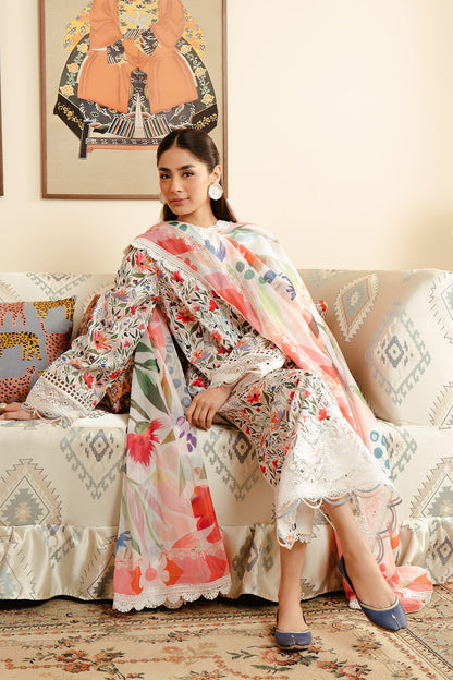 Afrozeh | Malina Lawn Collection| Elira - Waniyas