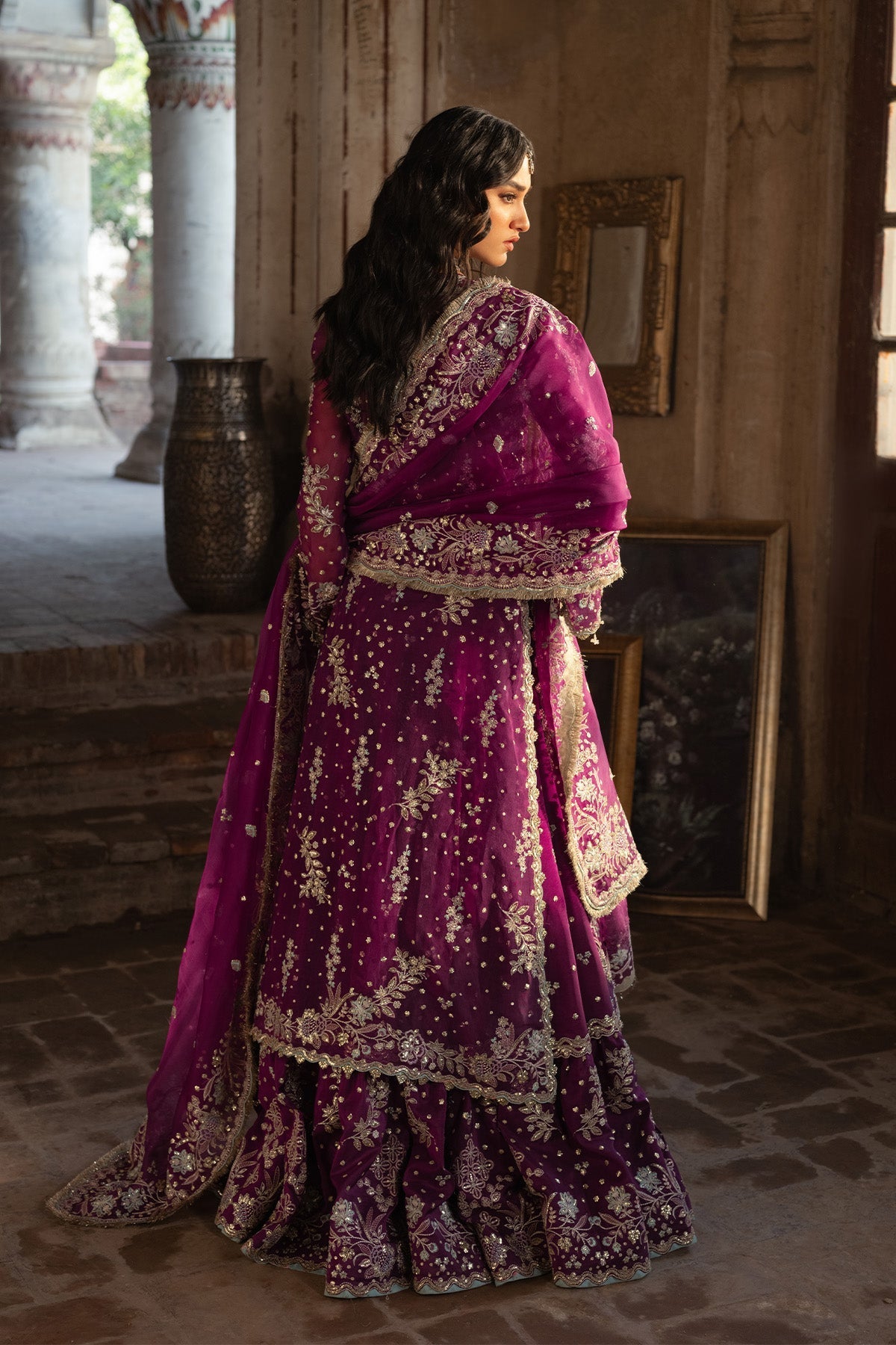 Nyra | Vasl Wedding 26 | Elaya - Wedding Dress - available at Maria Faisal in UK and USA.