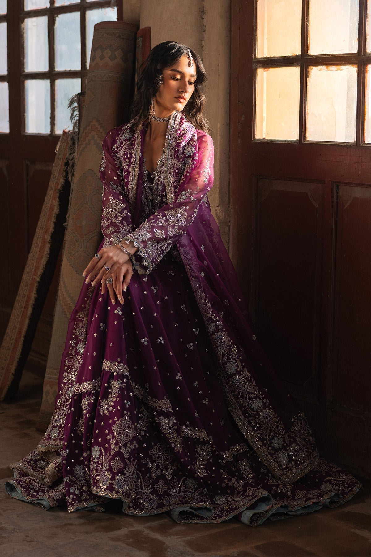 Nyra | Vasl Wedding 26 | Elaya - Wedding Dress - available at Maria Faisal in UK and USA.