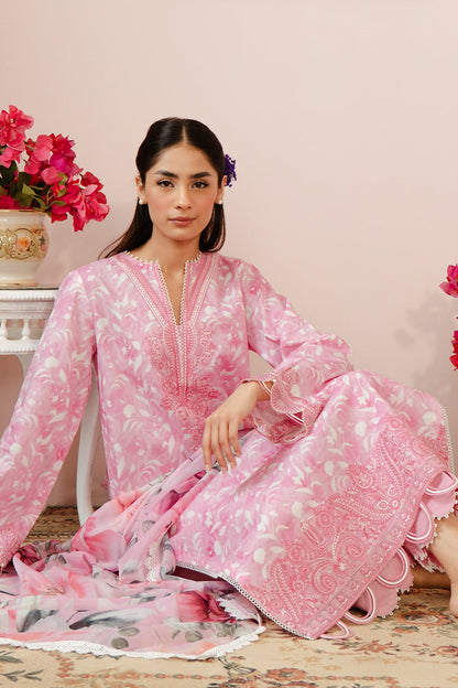 Afrozeh | Malina Lawn Collection| Ezra - Waniyas