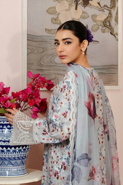 Afrozeh | Malina Lawn Collection| Evora - Waniyas