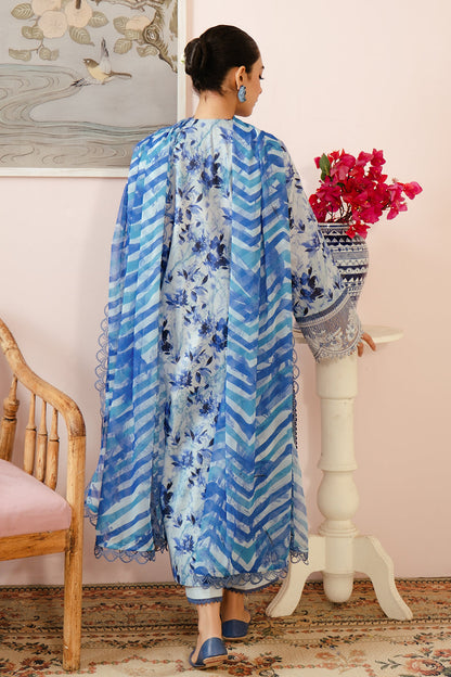 Afrozeh | Malina Lawn Collection| Merial - Waniyas