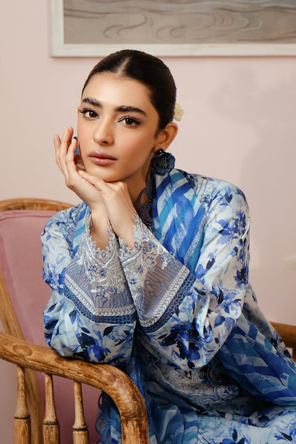 Afrozeh | Malina Lawn Collection| Merial - Waniyas