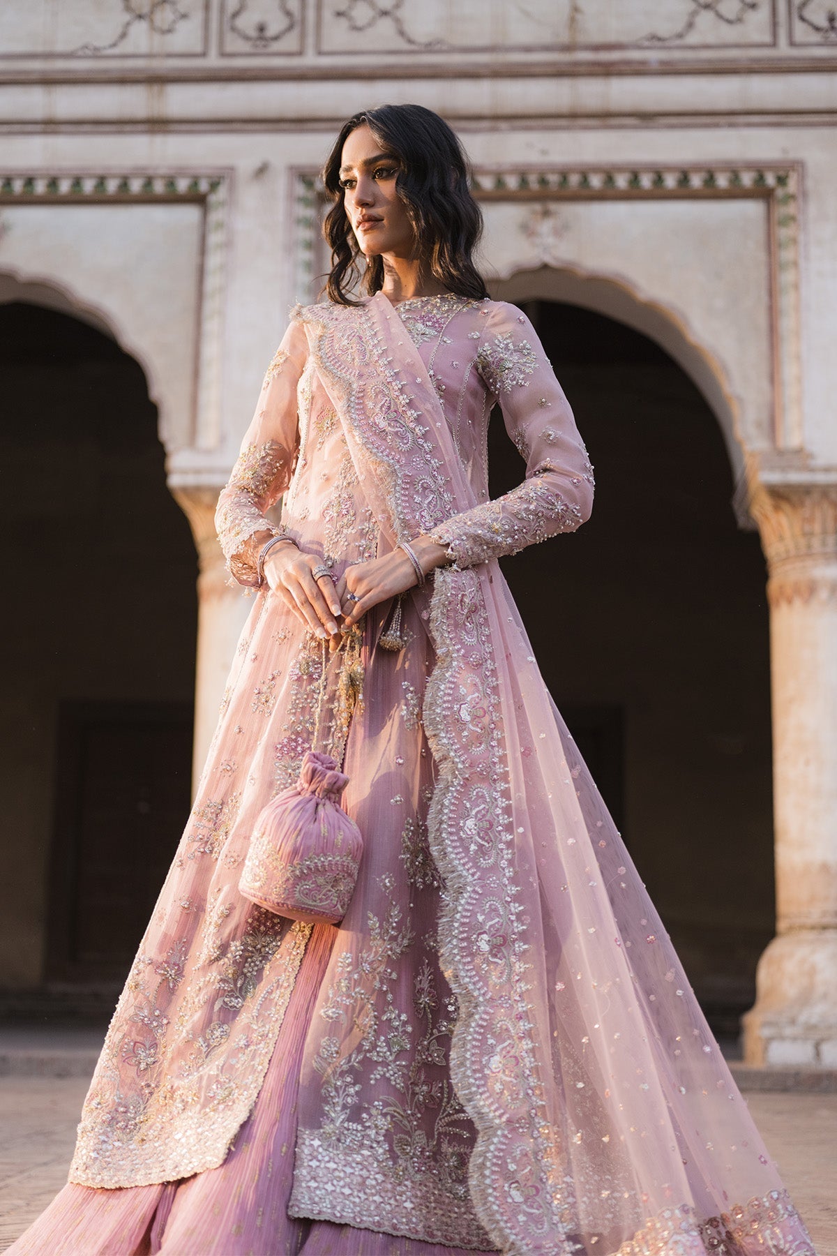 Nyra | Vasl Wedding 26 | Paro - Wedding Dress - available at Maria Faisal in UK and USA.