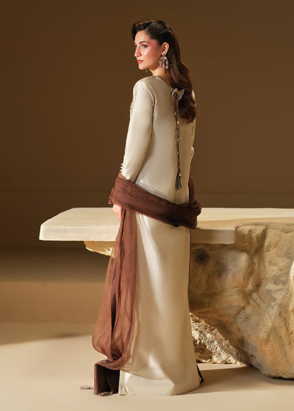Mahum Asad | The Shadow Line | Contour - Formal Dress - available at Maria Faisal in UK and USA.