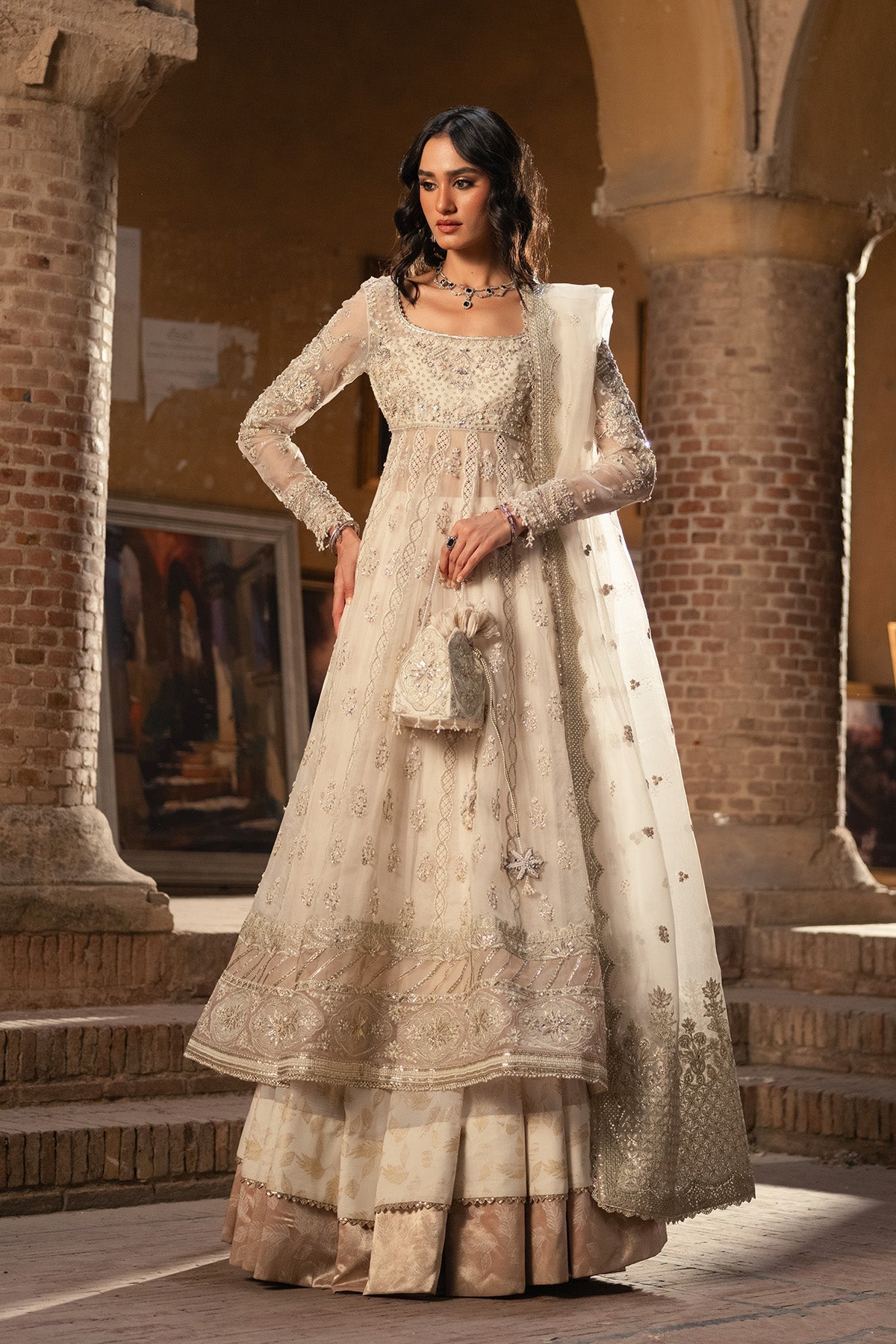 Nyra | Vasl Wedding 26 | Irina - Wedding Dress - available at Maria Faisal in UK and USA.