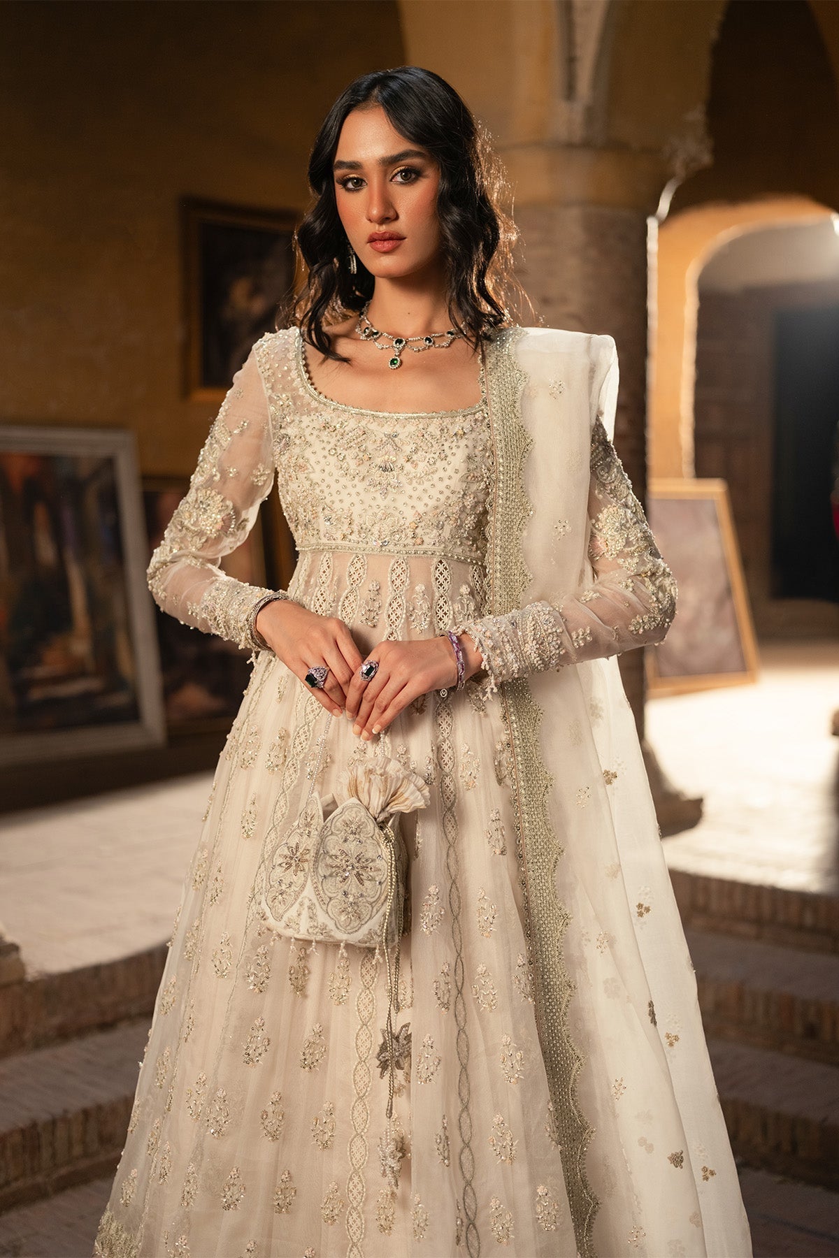 Nyra | Vasl Wedding 26 | Irina - Wedding Dress - available at Maria Faisal in UK and USA.