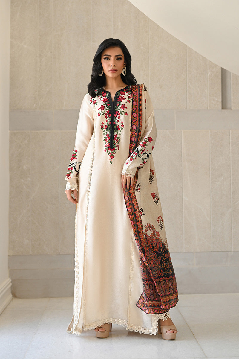 Mina Hasan | Signature Pret | Raha - Luxury Dress - available at Maria Faisal in UK and USA.