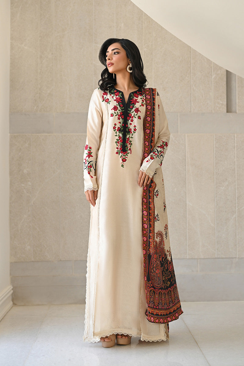 Mina Hasan | Signature Pret | Raha - Luxury Dress - available at Maria Faisal in UK and USA.