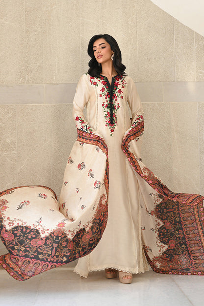 Mina Hasan | Signature Pret | Raha - Luxury Dress - available at Maria Faisal in UK and USA.