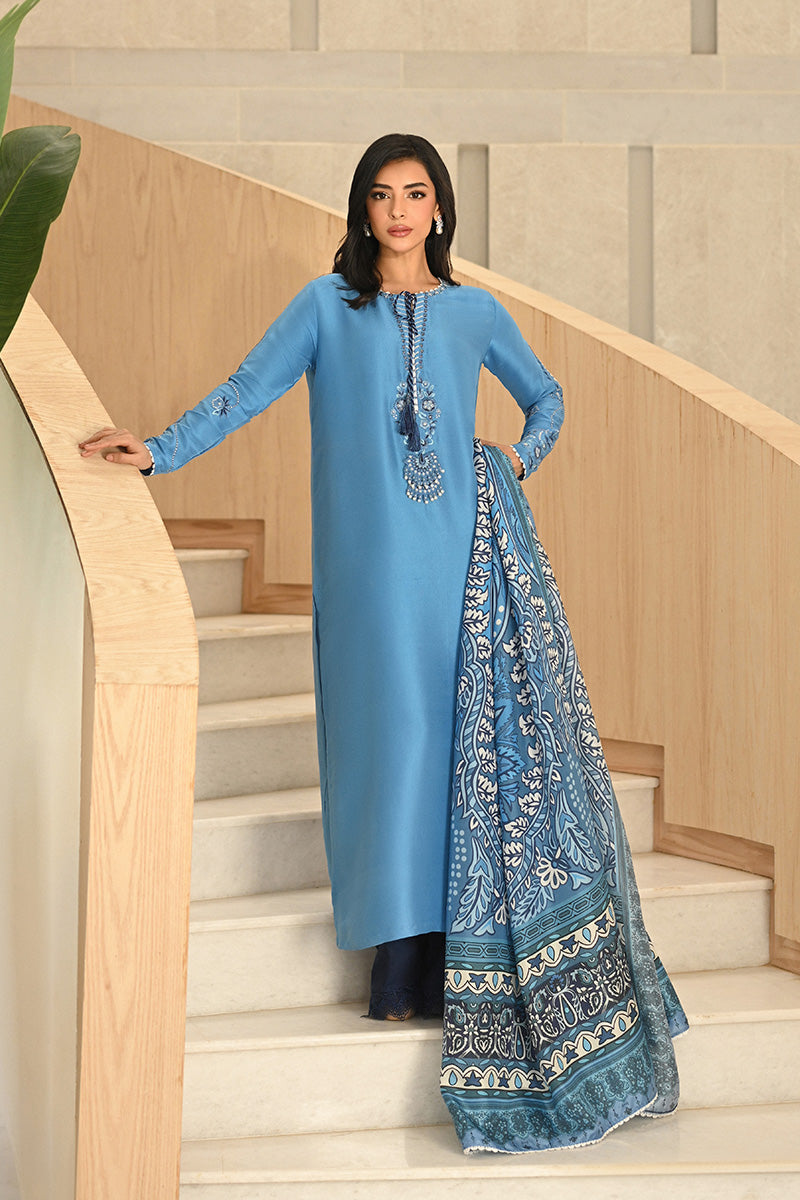 Mina Hasan | Signature Pret | Reem - Luxury Dress - available at Maria Faisal in UK and USA.