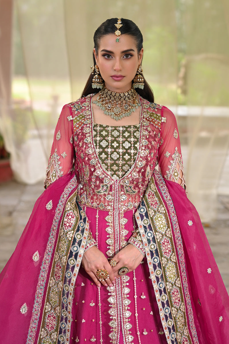 Qalamkar | Singhar Wedding Collection | RF-04 RIMEL - Wedding Dress - Maria Faisal