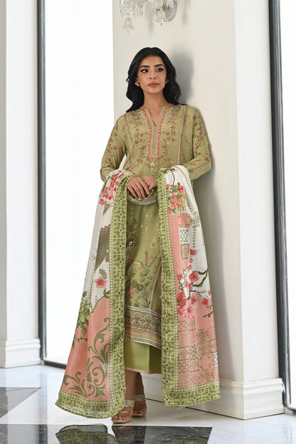 Mina Hasan | Signature Pret | Minted Pearls - Luxury Dress - available at Maria Faisal in UK and USA.