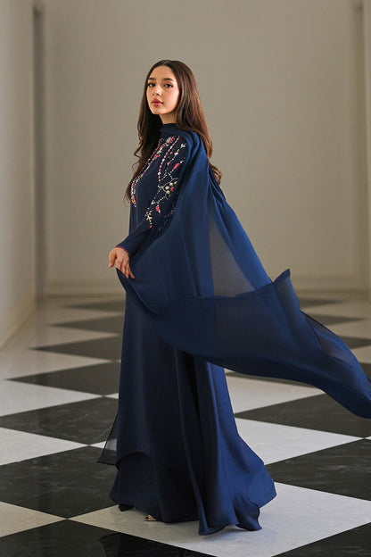 Mina Hasan | Signature Pret | Pari - Luxury Dress - available at Maria Faisal in UK and USA.