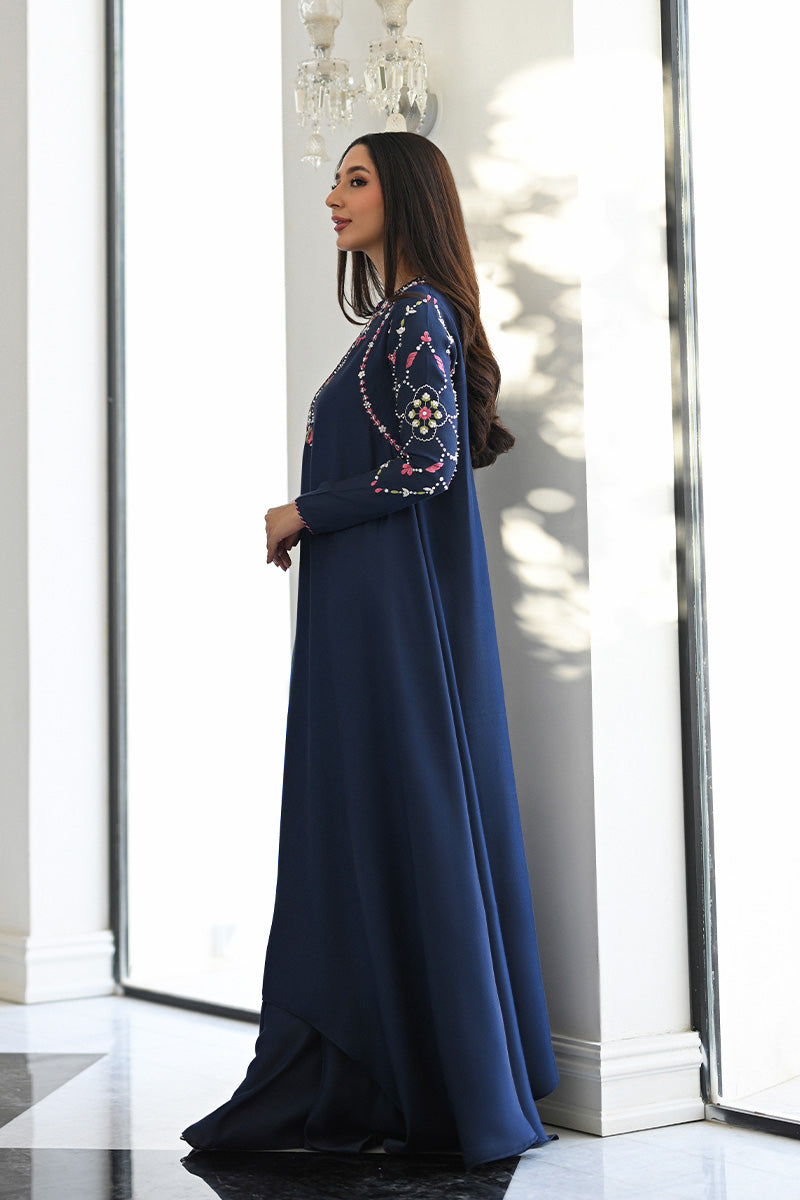 Mina Hasan | Signature Pret | Pari - Luxury Dress - available at Maria Faisal in UK and USA.