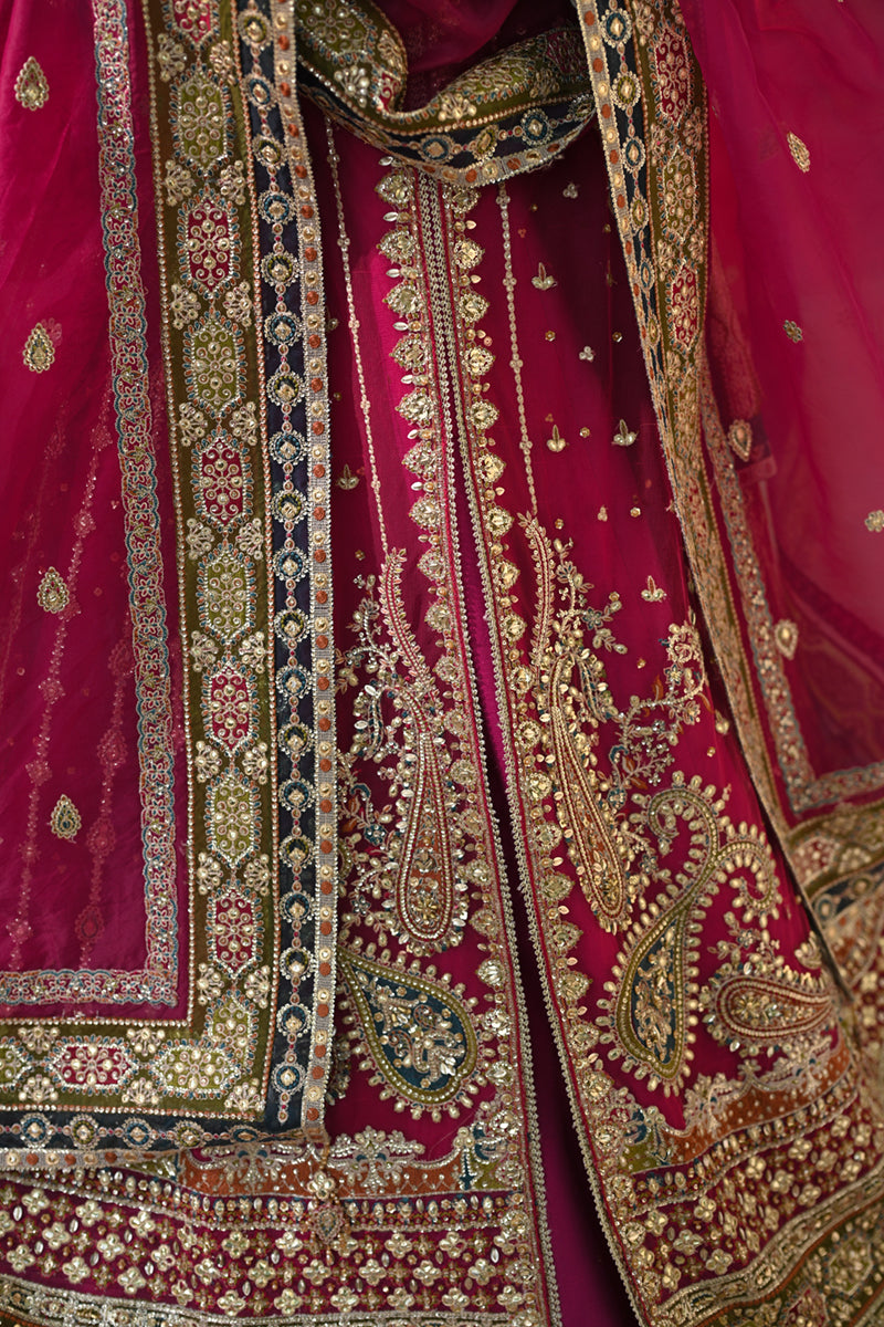 Qalamkar | Singhar Wedding Collection | RF-04 RIMEL - Wedding Dress - Maria Faisal